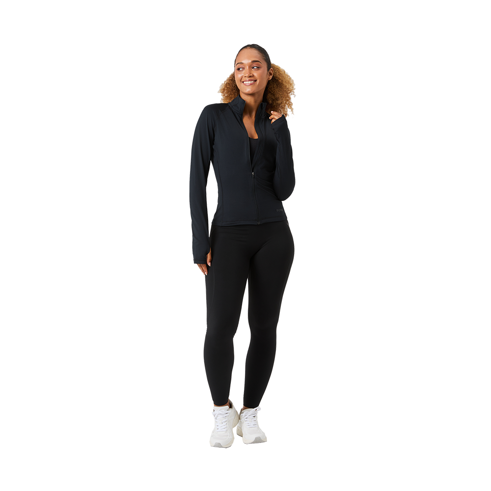 Björn Borg W BORG Midlayer mit durchgehendem Reißverschluss - Damen-Sweatshirt
