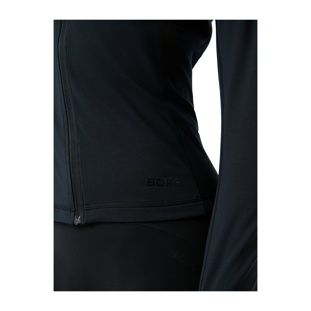 Björn Borg W BORG Midlayer mit durchgehendem Reißverschluss - Damen-Sweatshirt