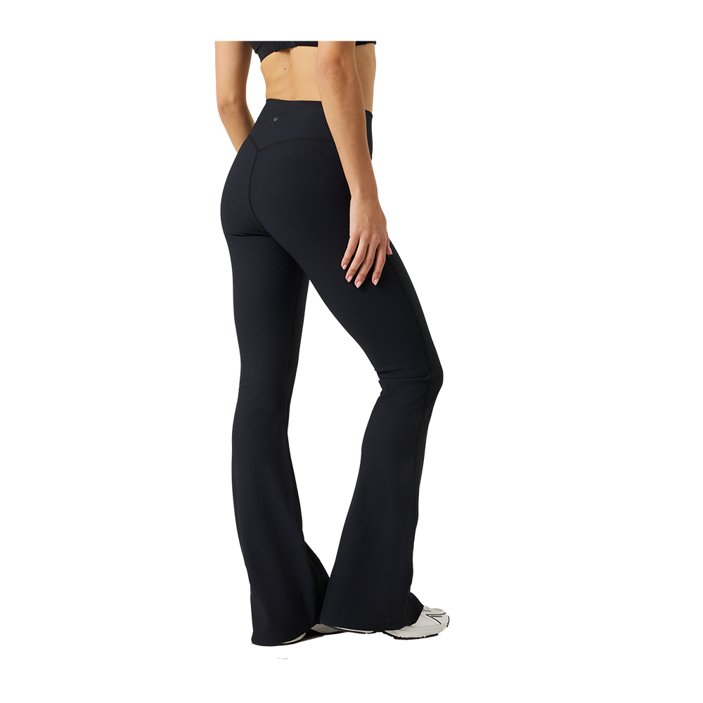 Björn Borg W Studio gerippte Flare-Leggings - Damen-Leggings