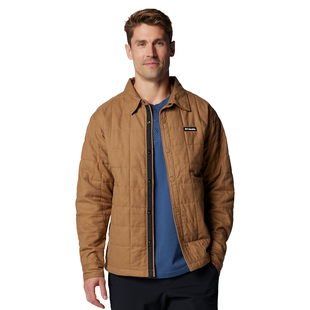 Landroamer Quilted Jacket - Herren Hemdjacke