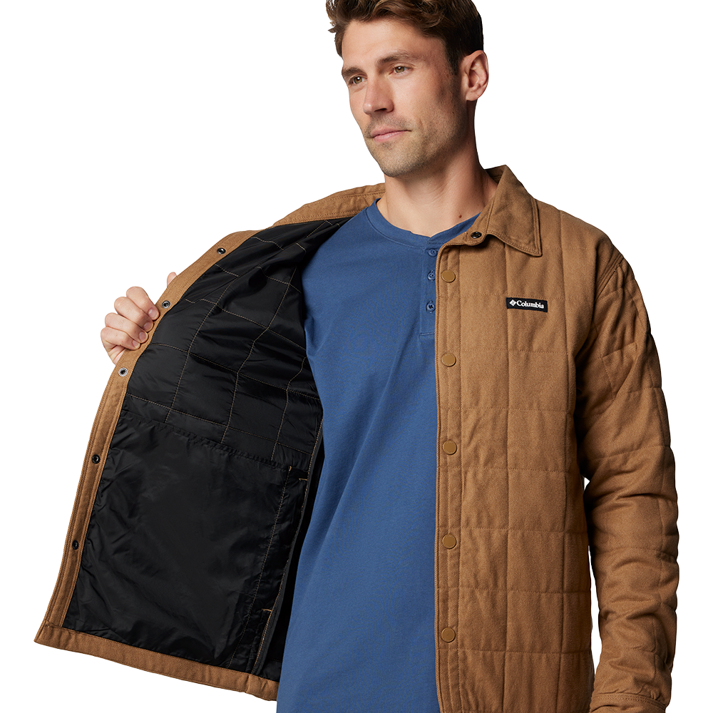 Landroamer Quilted Jacket - Herren Hemdjacke