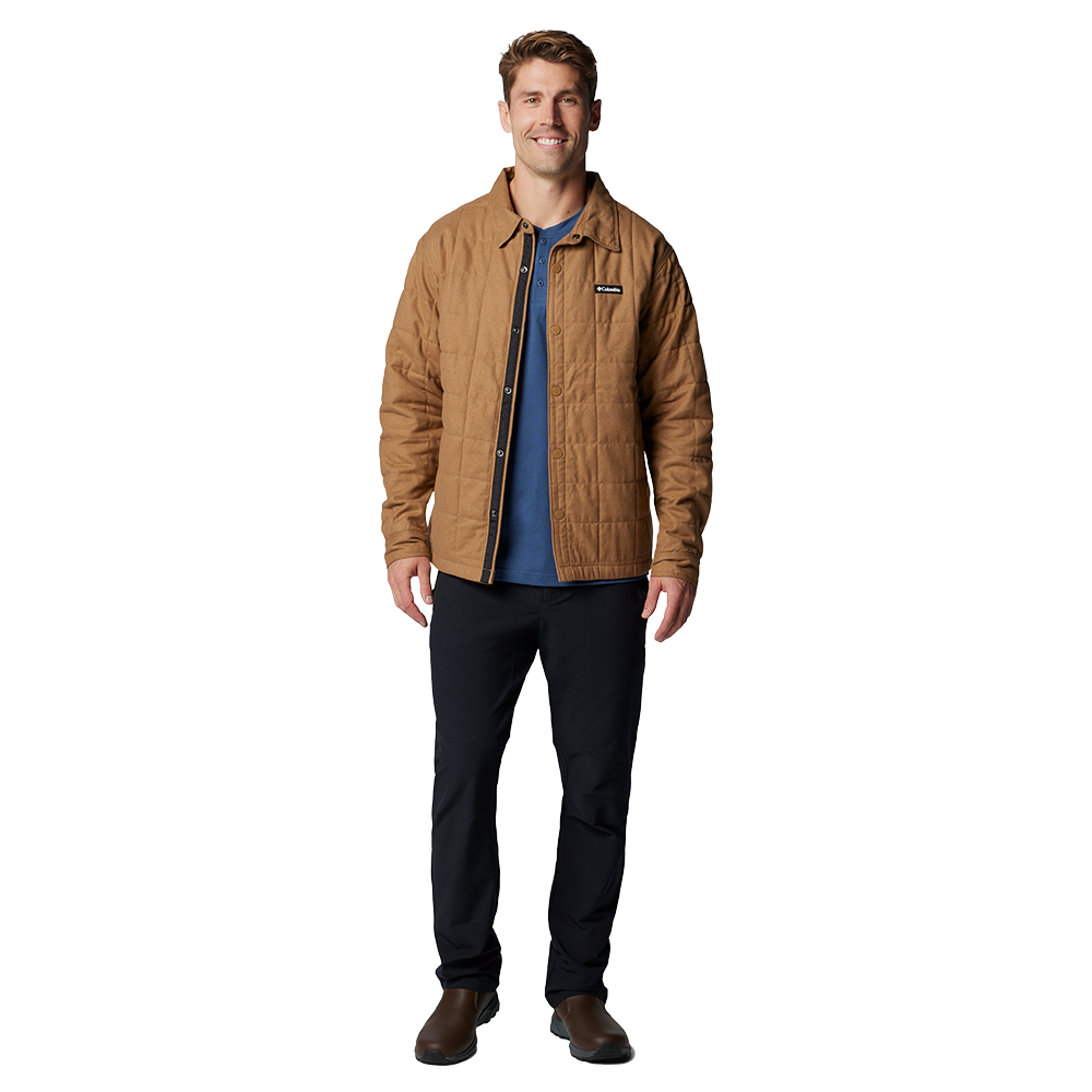 Landroamer Quilted Jacket - Herren Hemdjacke