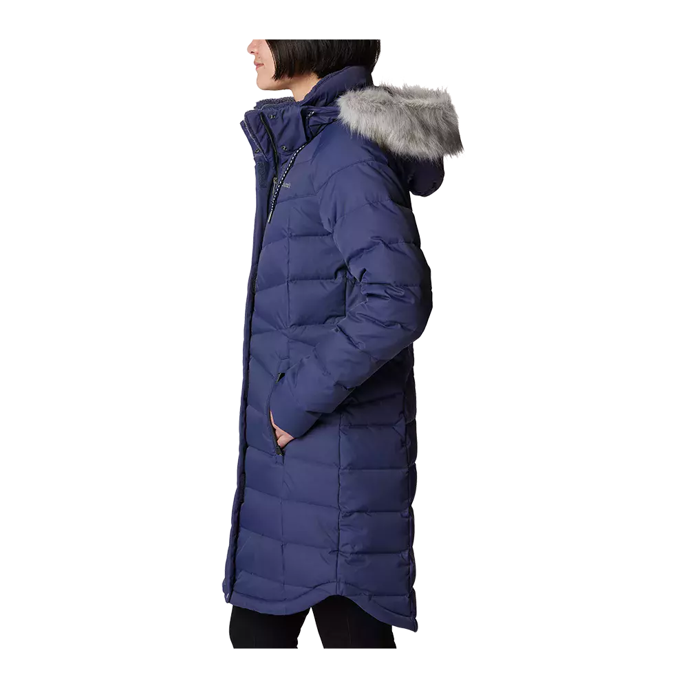 Columbia W Belle Isle Mid Down Jacket - Dame Vinterjakke