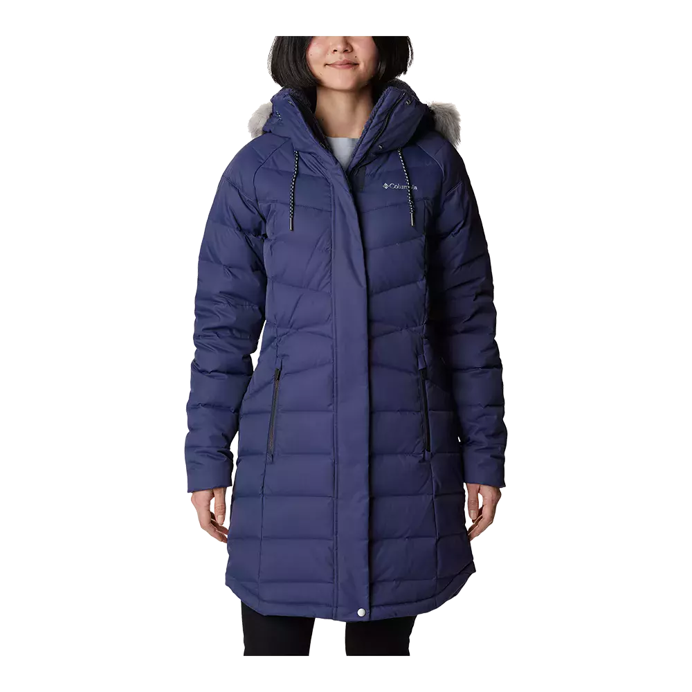 Columbia W Belle Isle Mid Down Jacket - Dame Vinterjakke