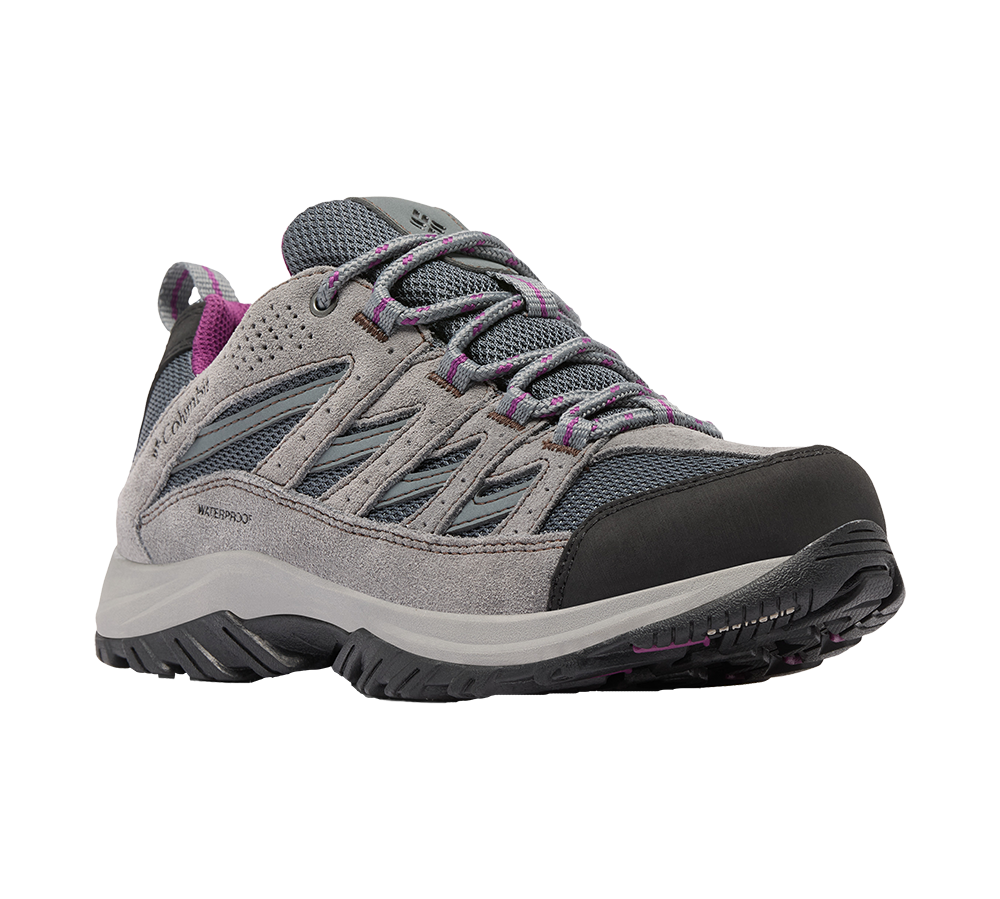 Columbia W Crestwood Waterproof dame outdoorsko er ideelle til eventyrlystne kvinder, der ønsker pålidelighed og komfort, når de udforsker naturen. Denne sko har en robust overdel i ruskind kombineret med mesh for øget åndbarhed og støtte. Techlite™ mellemsålen tilbyder fremragende støddæmpning, og Omni-Tech™ vandtæt membran sikrer tørre fødder under alle vejrforhold. Omni-Grip™ ydersålen garanterer solidt fodfæste på glatte overflader, gør disse sko til det perfekte valg for alle dine udendørs aktiviteter.