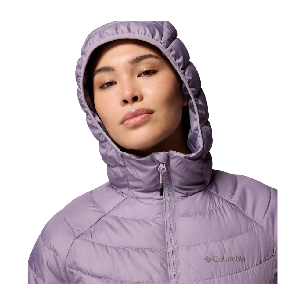 Columbia W Powder Lite II Hood Jacket - Dame Vinterjakke