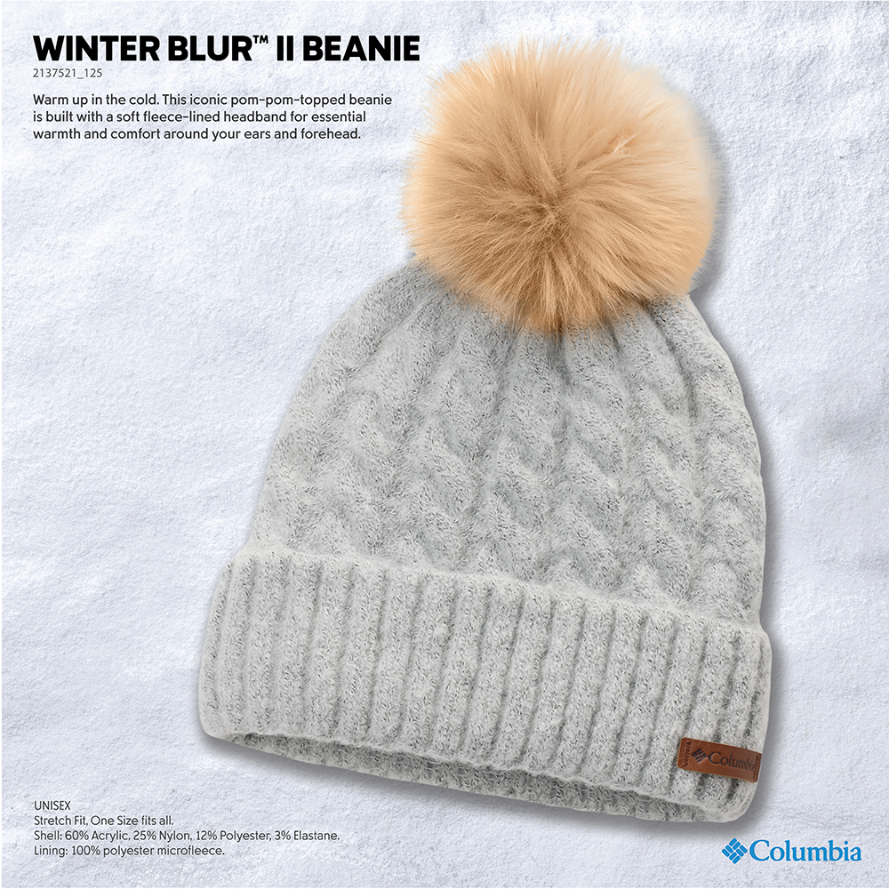 Columbia W Winter Blur Beanie - Dame Hue