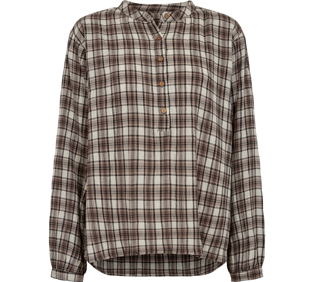 fabrin-checked-crepe-shirt-26-w-45727-dame-skjorte-brun-a.png