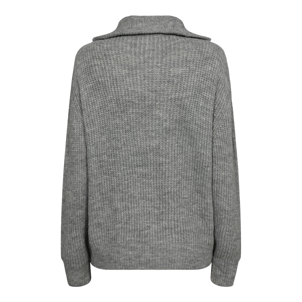 1/2 Half Zip Knit 24, W. - Dame Striktrøje