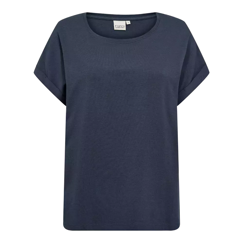 Fabrin Copenhagen Bamboo Loose Fit Tee 24, W. - Dame T-Shirt