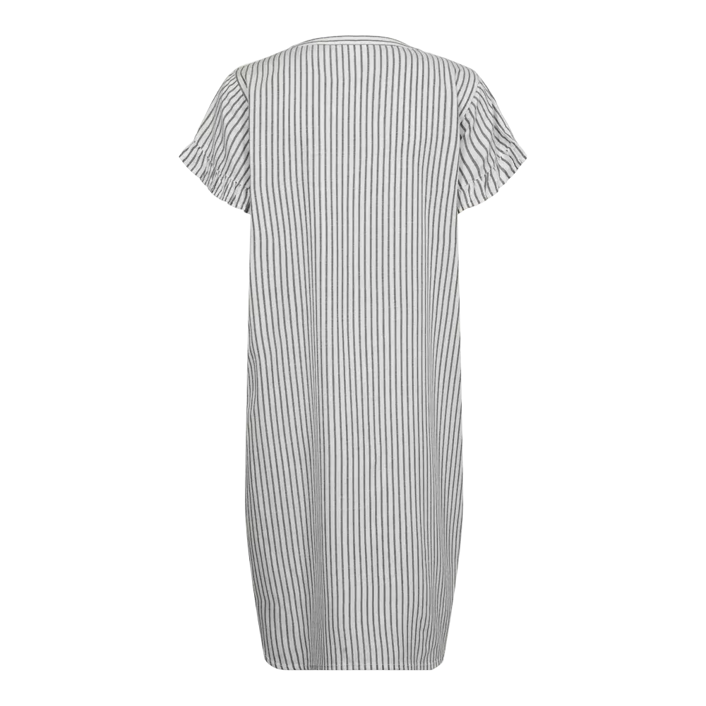 Fabrin Copenhagen Frill Dress Stripe 24, W. - Damen Kleid