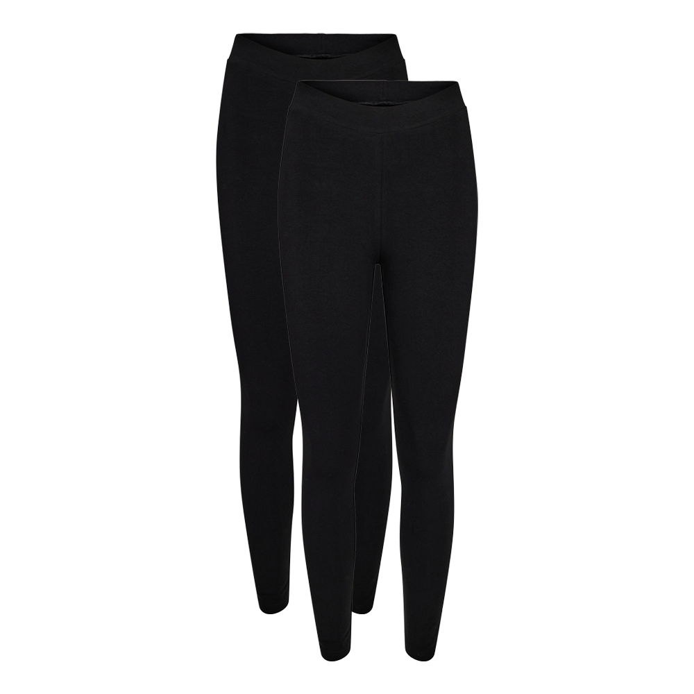 Fabrin Ladies Leggings 2 Pack, W - Dame Leggings
