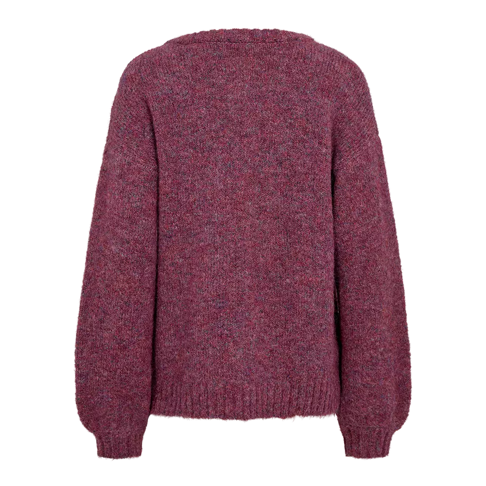 Fabrin Copenhagen Multimelange Knit 23, W. - Dame Striktrøje