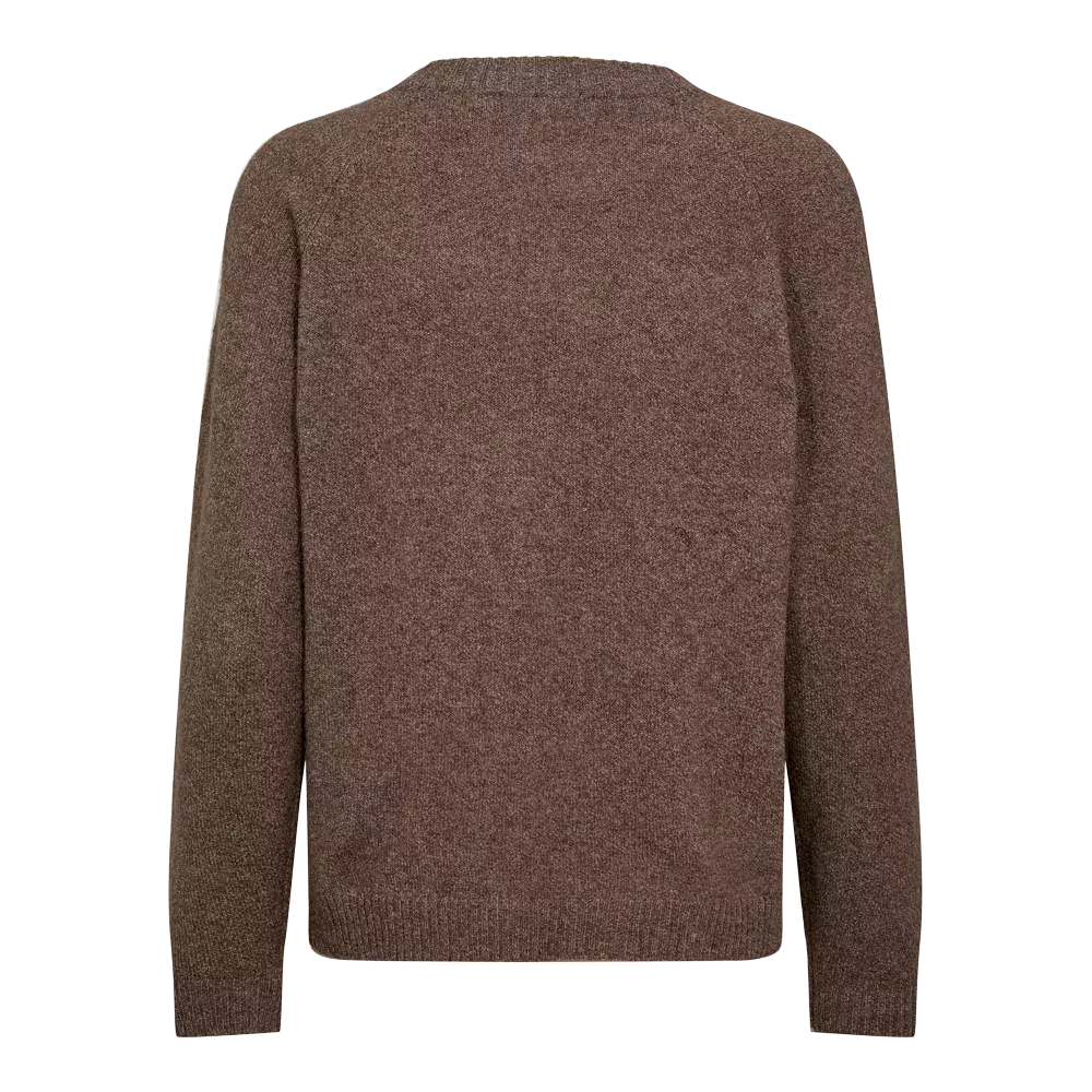 Fabrin Copenhagen Pullover Rib Neck 23, W. - Dame Striktrøje