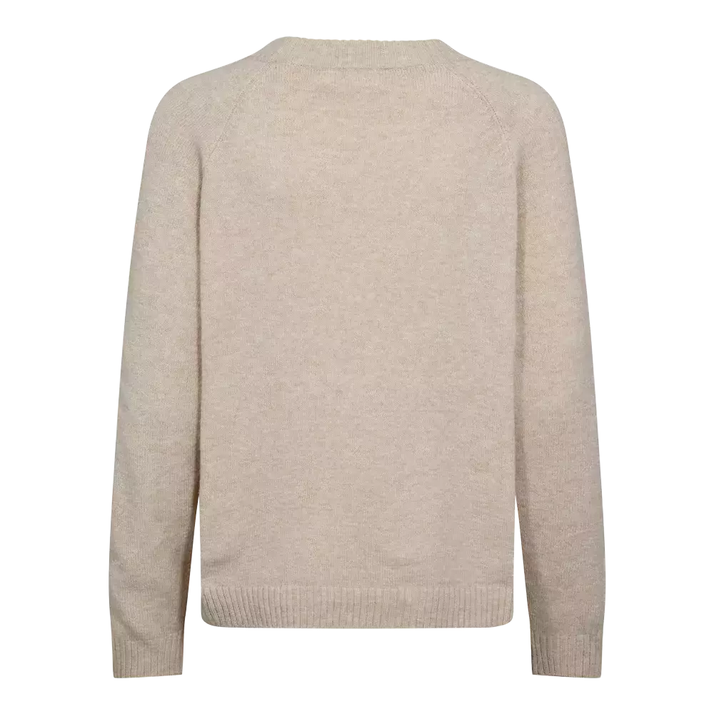 Fabrin Copenhagen Pullover Rib Neck 23, W. - Dame Striktrøje