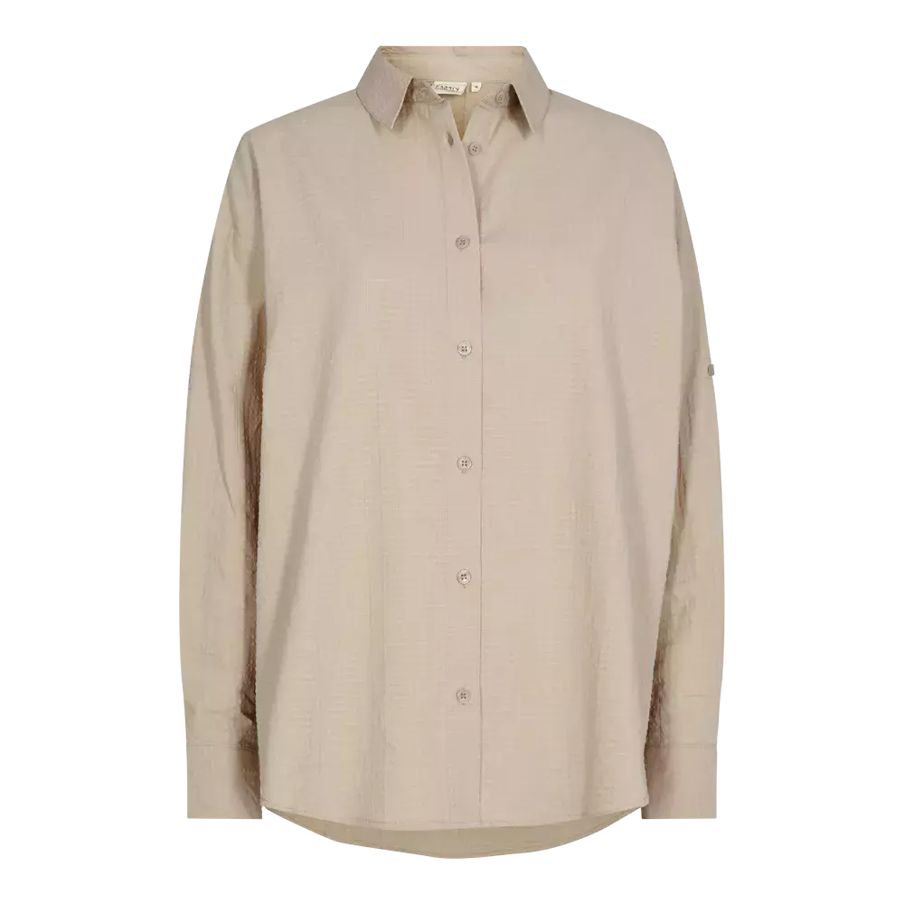 Fabrin Copenhagen Seersucker Shirt 23, W. - Dame Skjorte