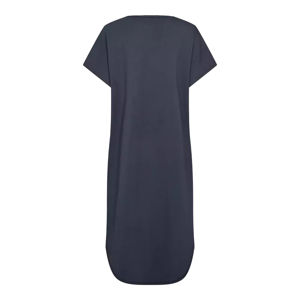 Fabrin Copenhagen Sweat Dress V-Neck 24, W. - Dame Kjole