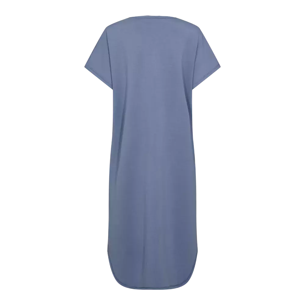 Fabrin Copenhagen Sweat Dress V-Neck 24, W. - Dame Kjole