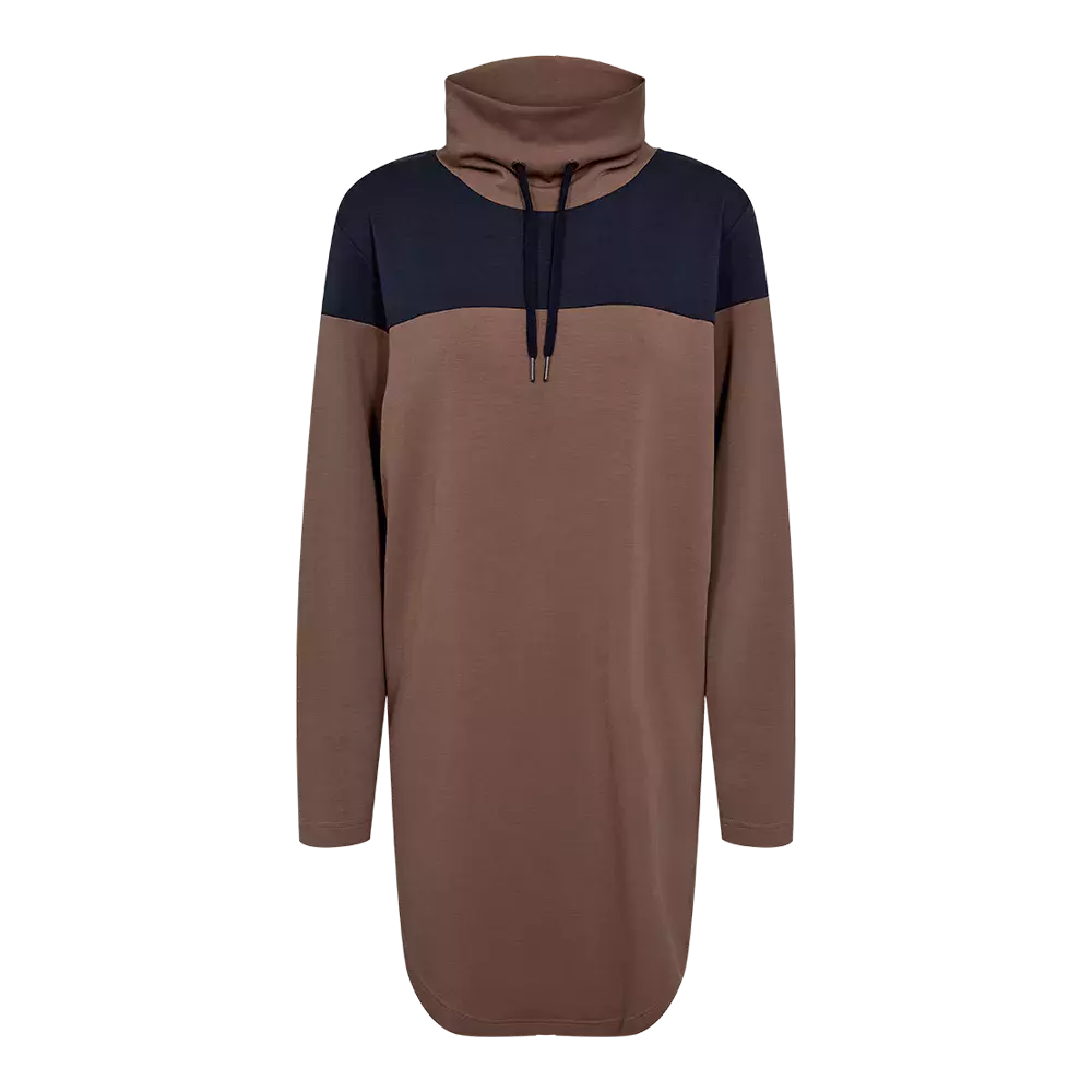 fabrin-copenhagen-sweat-tunic-block-23-w-42106-dame-sweatshirt-kjole-brun-a.webp