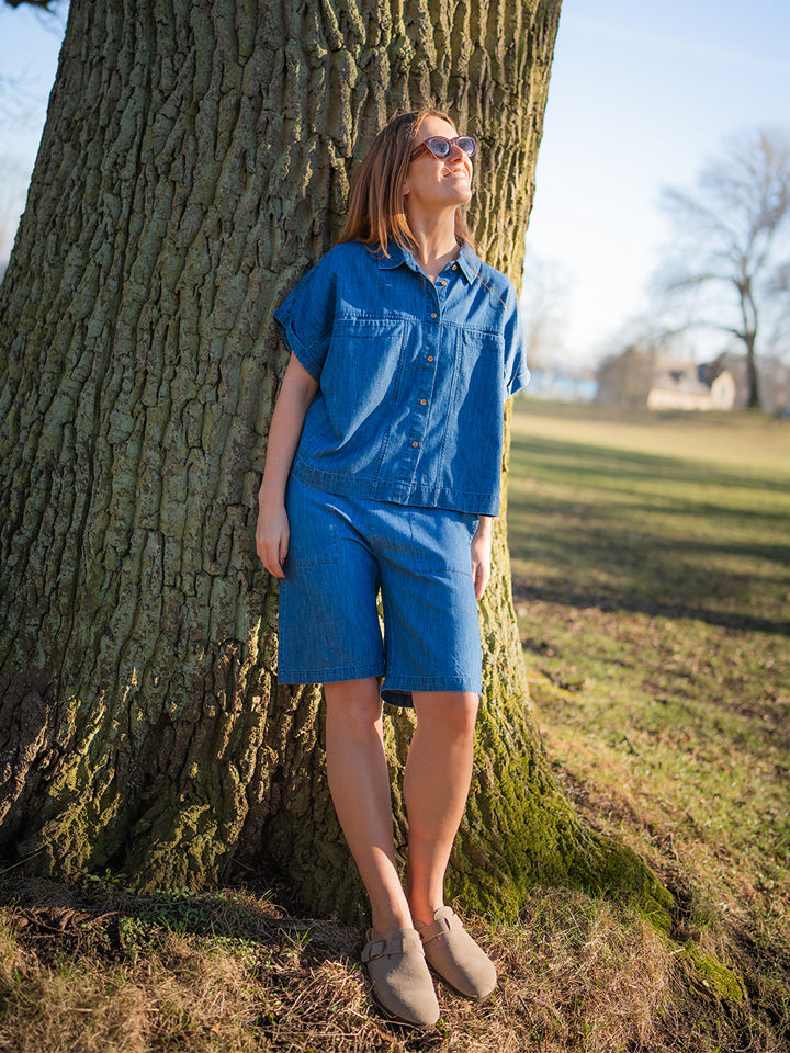 Fabrin Denim Shorts 26, W. - Dame Shorts