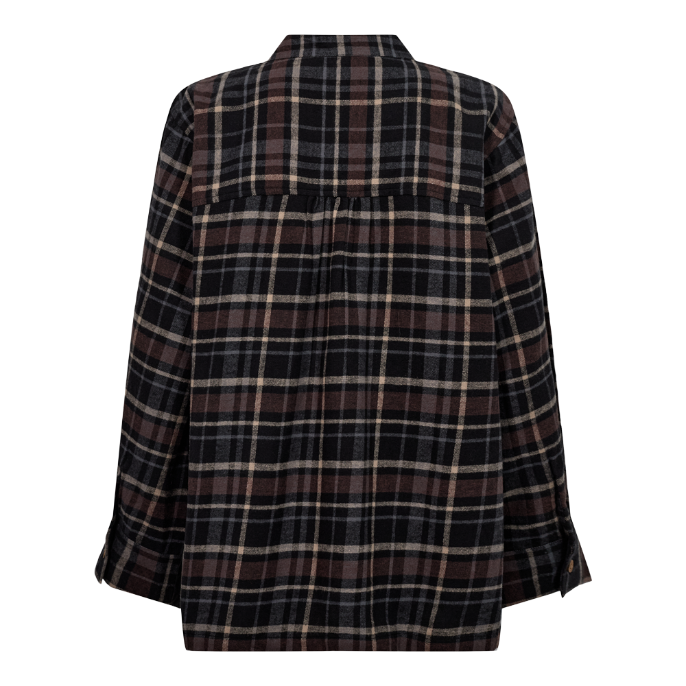 Fabrin Flannel Shirt Check 26, W. - Damen Bluse