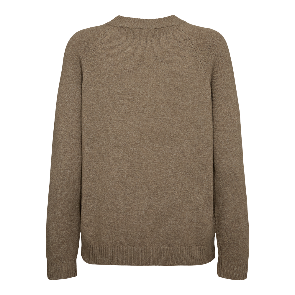 Fabrin Pullover Rib Neck 26, W. - Dame Striktrøje