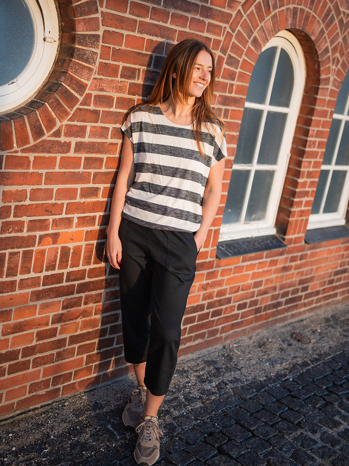 Fabrin Stripe T-Shirt 26, W. - Dame T-Shirt