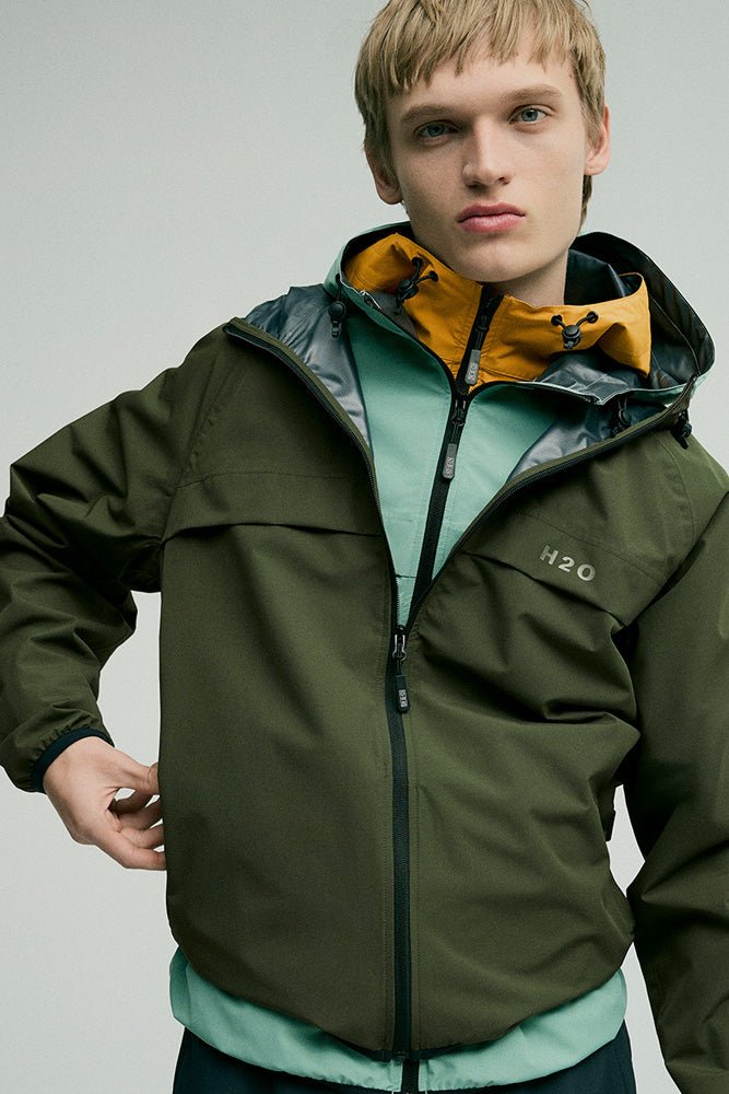H2O Rømø LW Rain Jacket Packable - Regnjakke