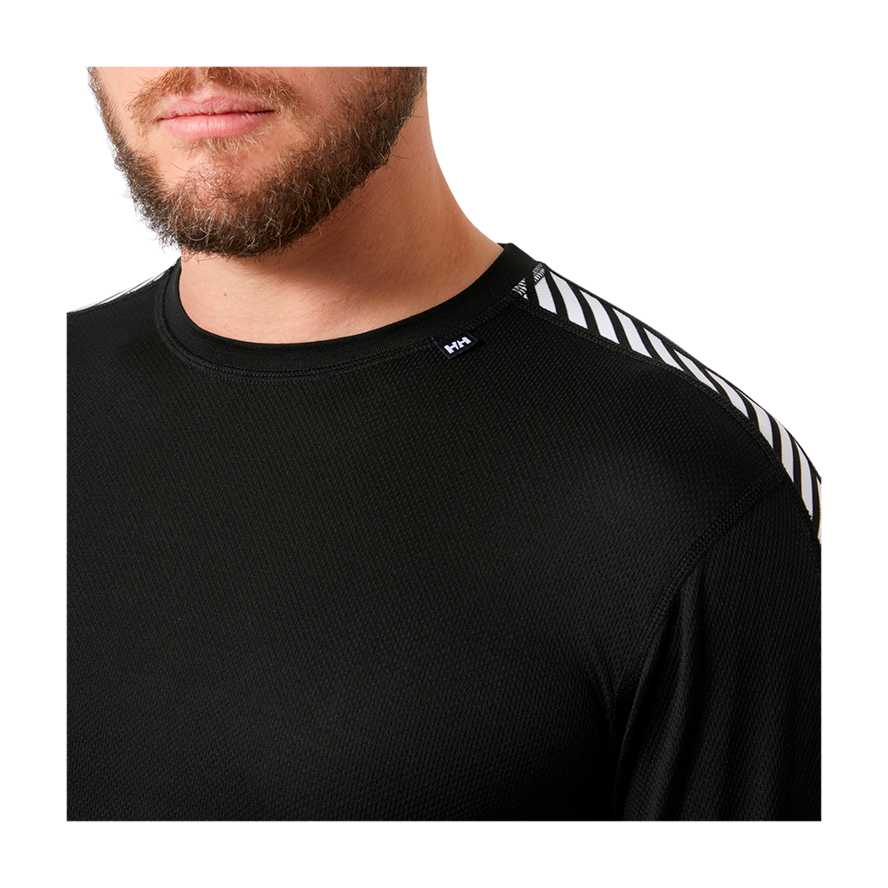 Helly Hansen Dry Lifa Stripe Crew LS Shirt - Herren Skiunterwäsche