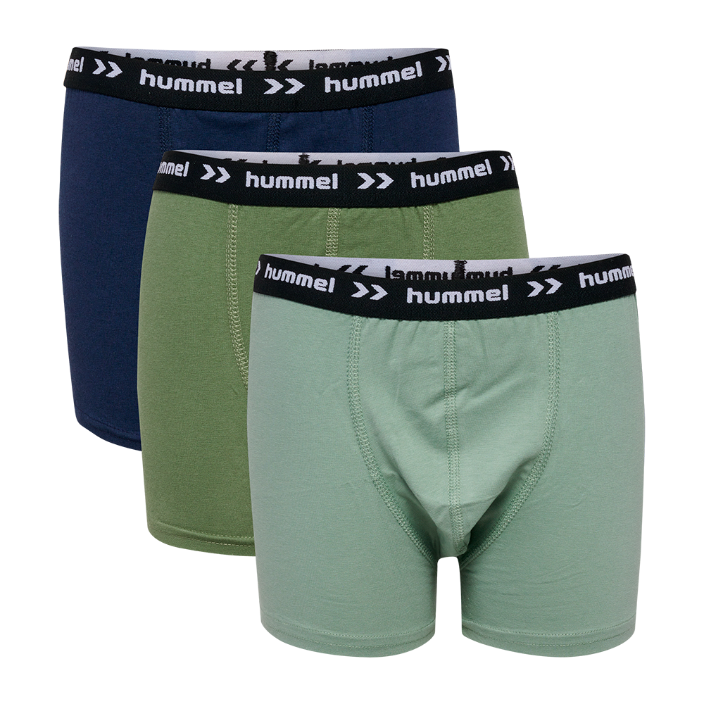 Hummel Jr 3-Pack Nalle Boxers - Kinder Unterwäsche