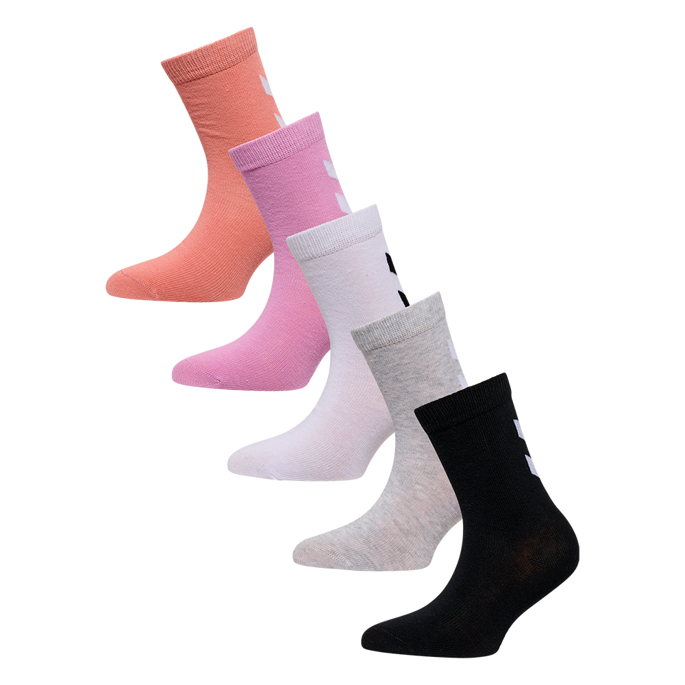 Hummel Jr 5-Pack Make My Day Sock - Børne Strømper