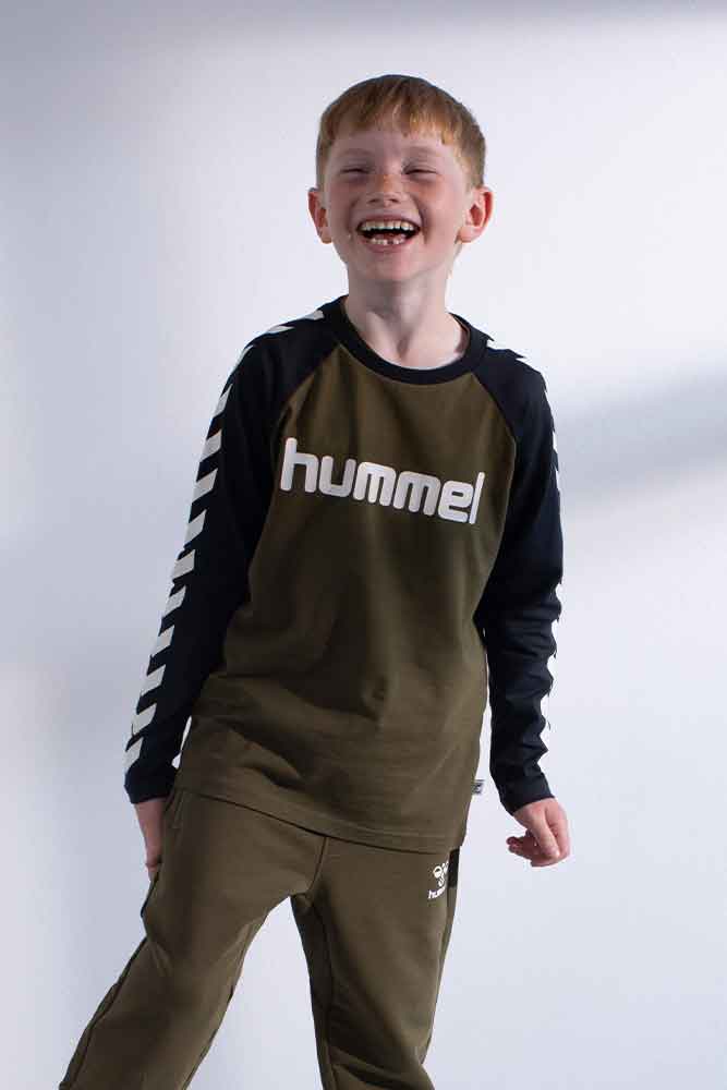 Hummel Jr Boys LS T-Shirt - Kinder Shirt