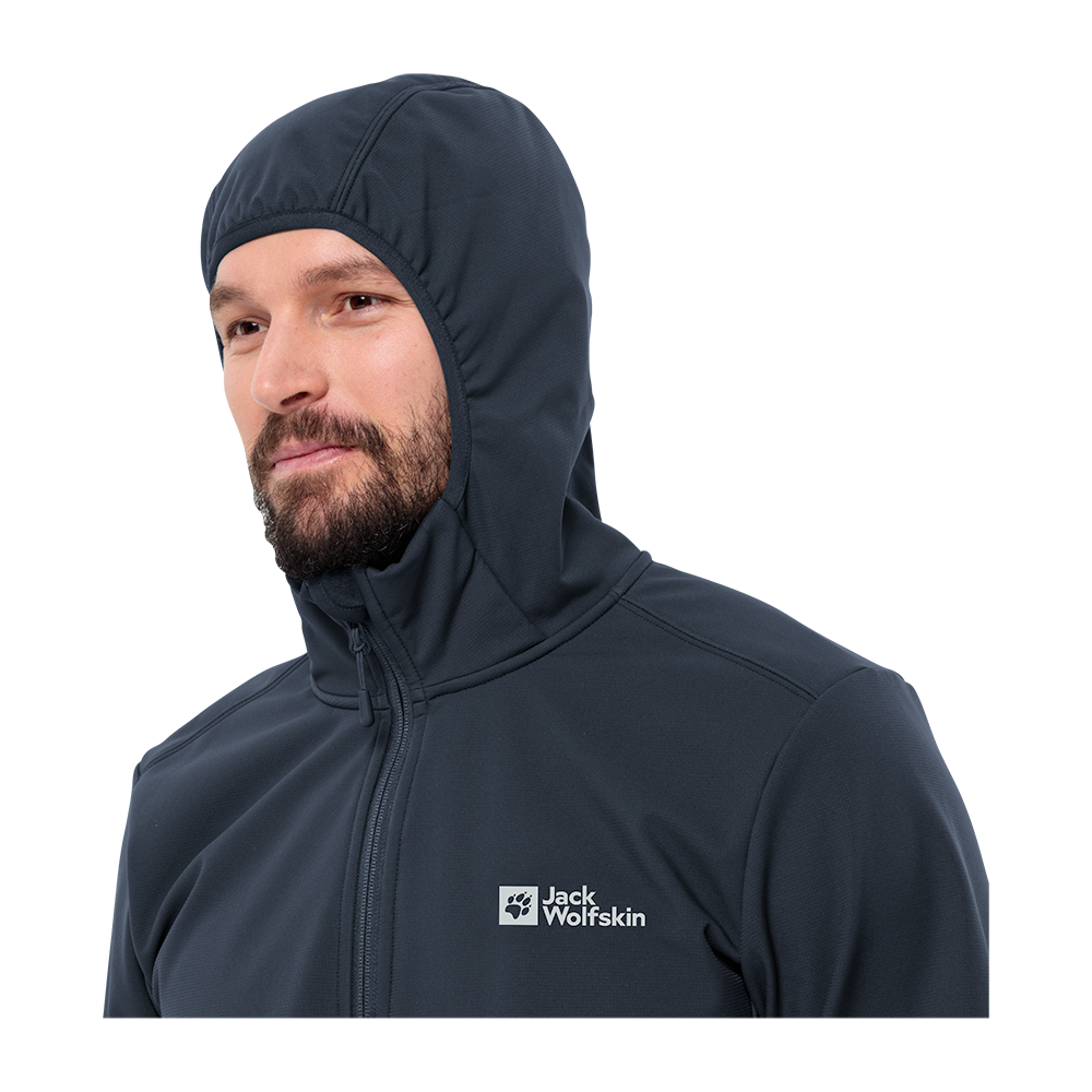 Jack Wolfskin Bornberg Hoody - Herre Fleecetrøje