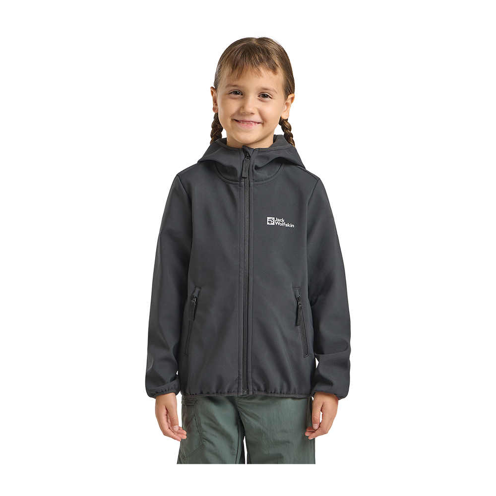 Jack Wolfskin Jr Fourwinds Jacket - Børne Softshell Jakke