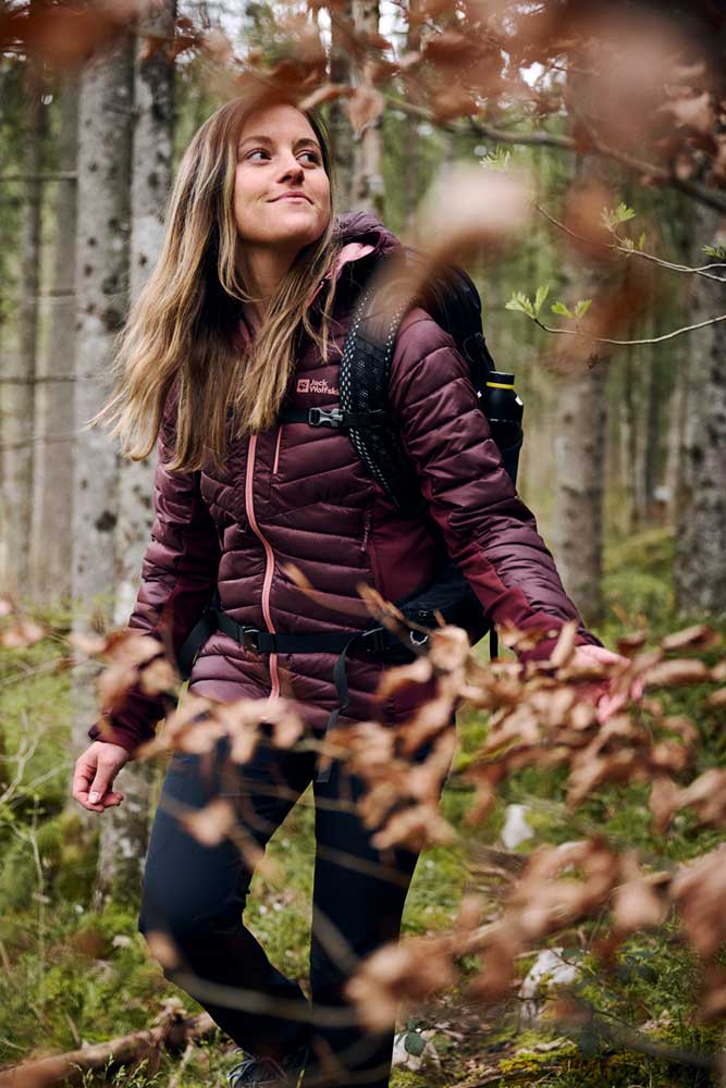 Jack Wolfskin W Routeburn Pro Ins Jacket - Dame Vinterjakke