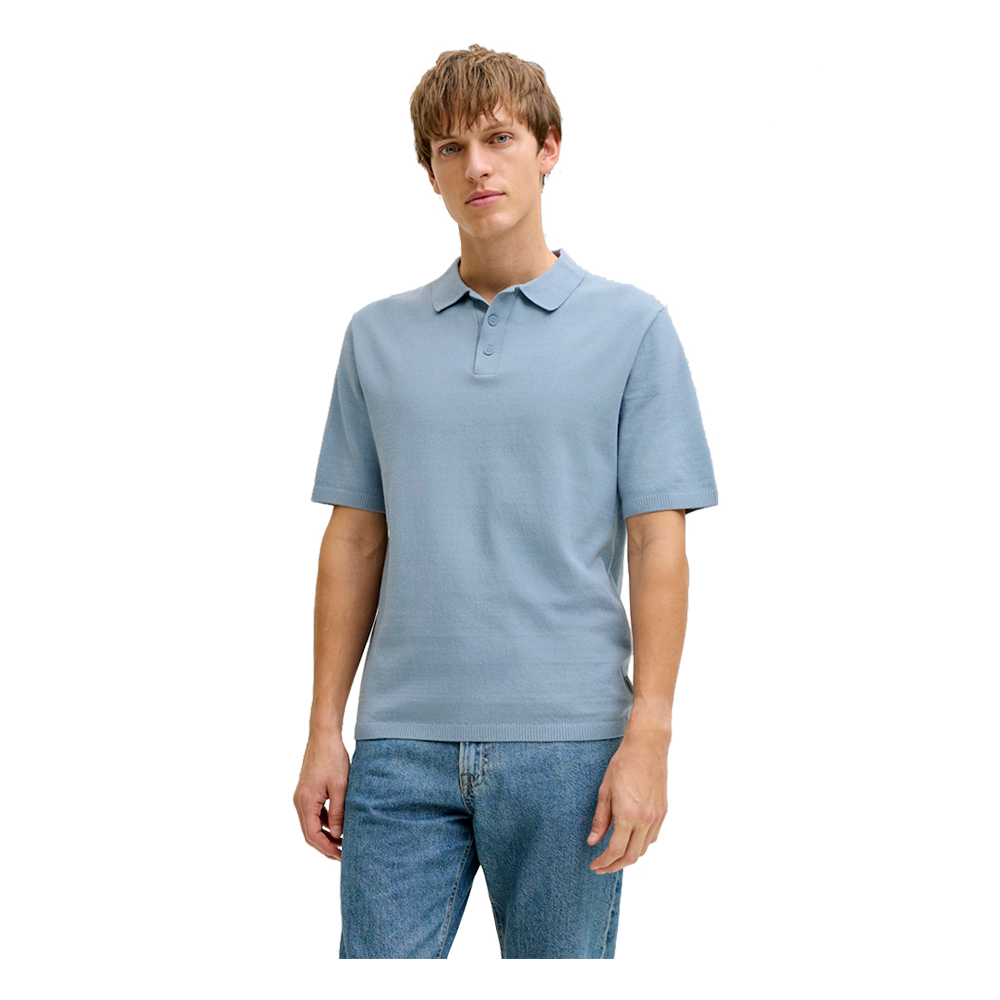 JJ Rebel Callum Knit Polo - Herre Polo T-Shirt