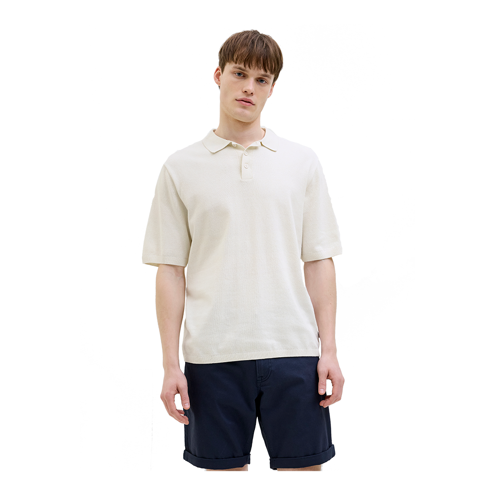JJ Rebel Callum Knit Polo - Herre Polo T-Shirt