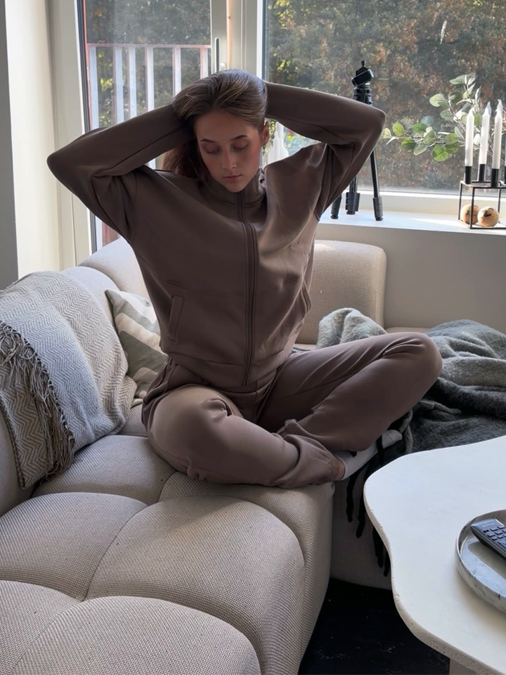 JUisolde Sweatset 26 W - Dame Fitness Sweatsæt
