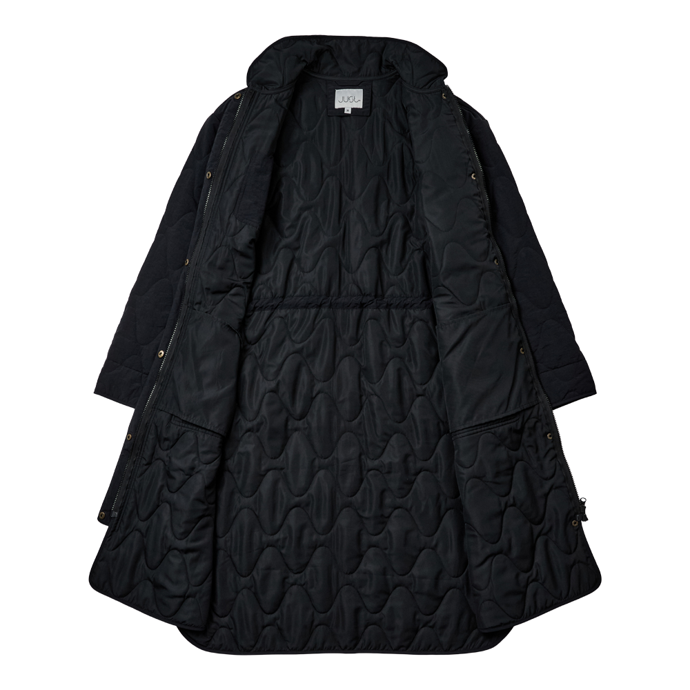Just Penny Long Quilted Jacket 25, W. - Damen Freizeitjacke