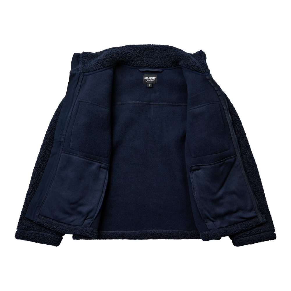 Nanok Boys Pile Jacket, Jr - Drenge Fleecetrøje