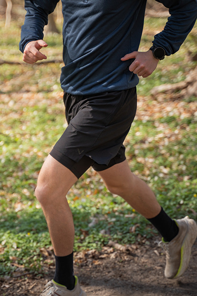 2 in 1 Shorts 25, Sr - Herre Træningsshorts
