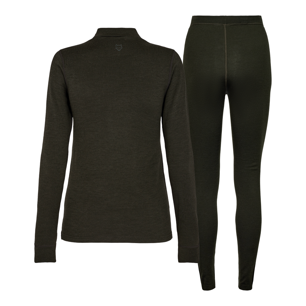 NORD Wollset W - Damenwollset (Grün)