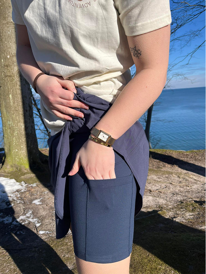 NOmalene, W. - Dame nederdel med shorts