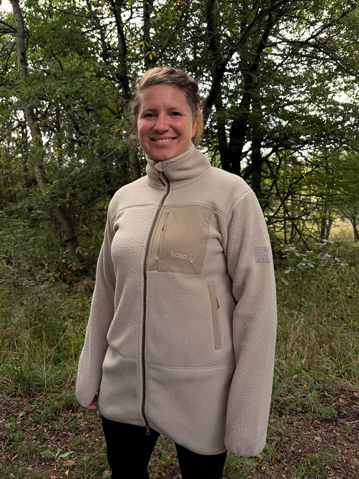 NOolise 26, W - langer Damen-Fleecepullover
