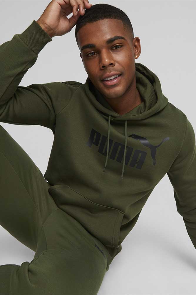 Puma Big Logo Hoodie - Herre Sweatshirt