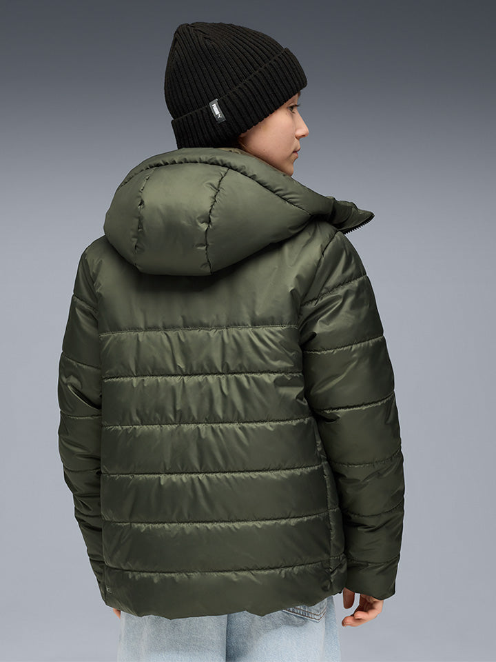 Puma Jr Ess Hooded Jacket - Børne Vinterjakke
