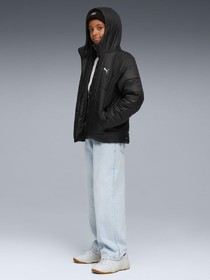 Puma Jr Ess Hooded Jacket - Børne Vinterjakke