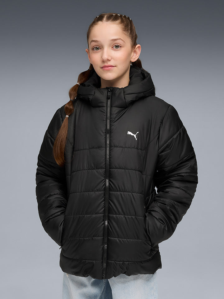 Puma Jr Ess Hooded Jacket - Børne Vinterjakke