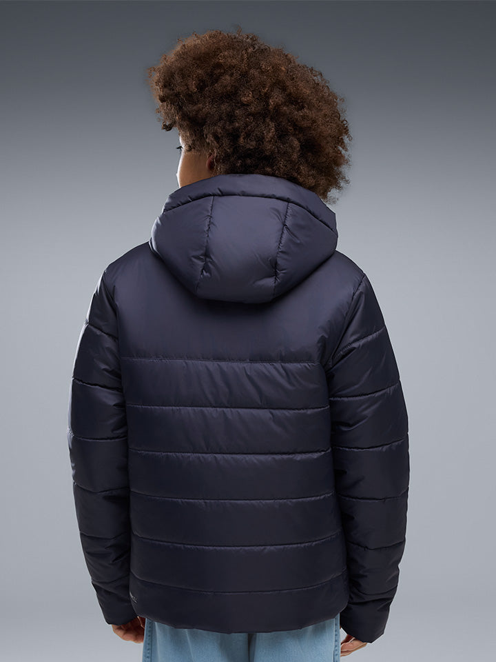 Puma Jr Ess Hooded Jacket - Børne Vinterjakke