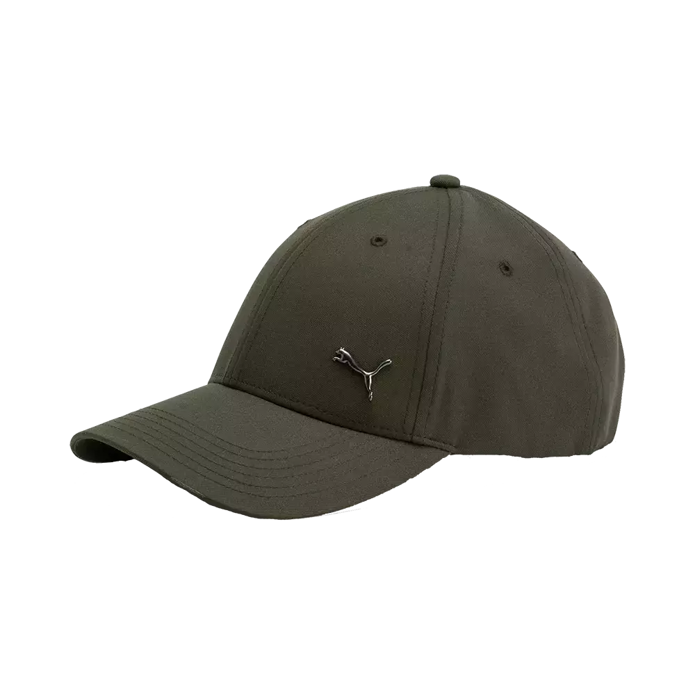 puma-metal-logo-cap-021269_11-voksen-kasket-41902-olive-a.webp